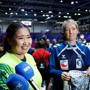 Întâlnire între Katrine Lunde și Damira Zhaparova la CM 2025 Foto: Instagram