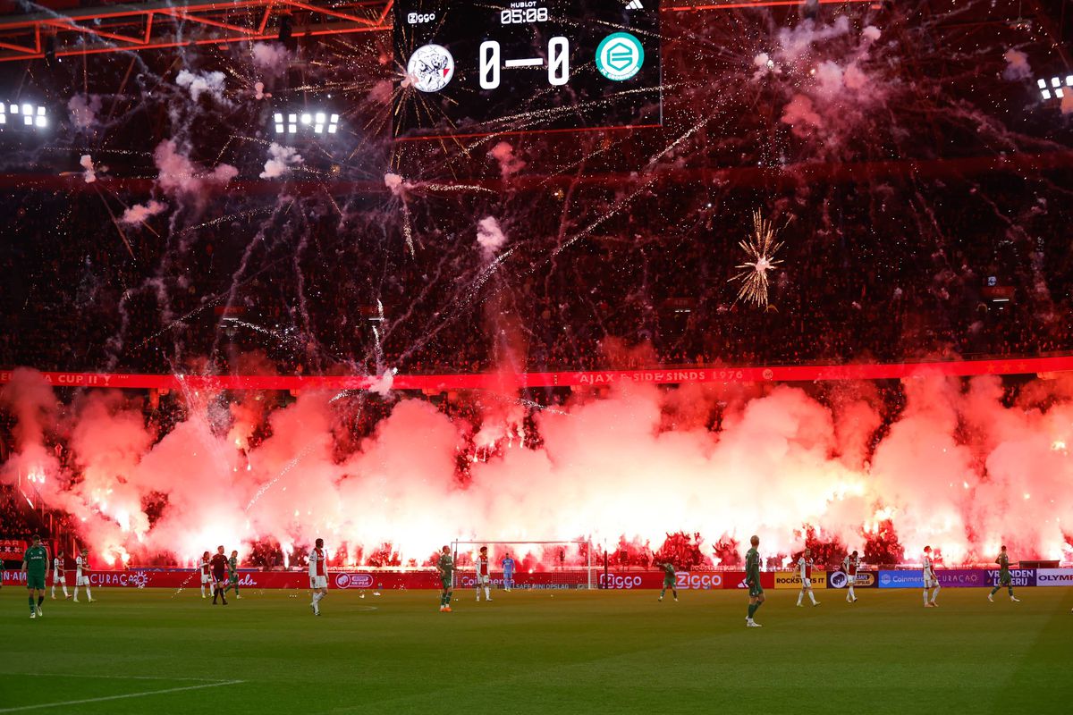 Imagini incredibile de la Ajax - Groningen/ foto Imago Images