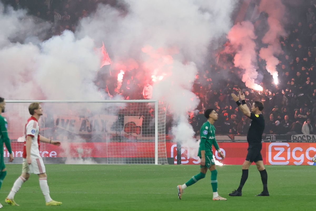 Imagini incredibile de la Ajax - Groningen/ foto Imago Images
