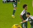 Răzvan Marin a fost eliminat în Panathinaikos - AEK Atena / foto: captură YouTube AEK Atena