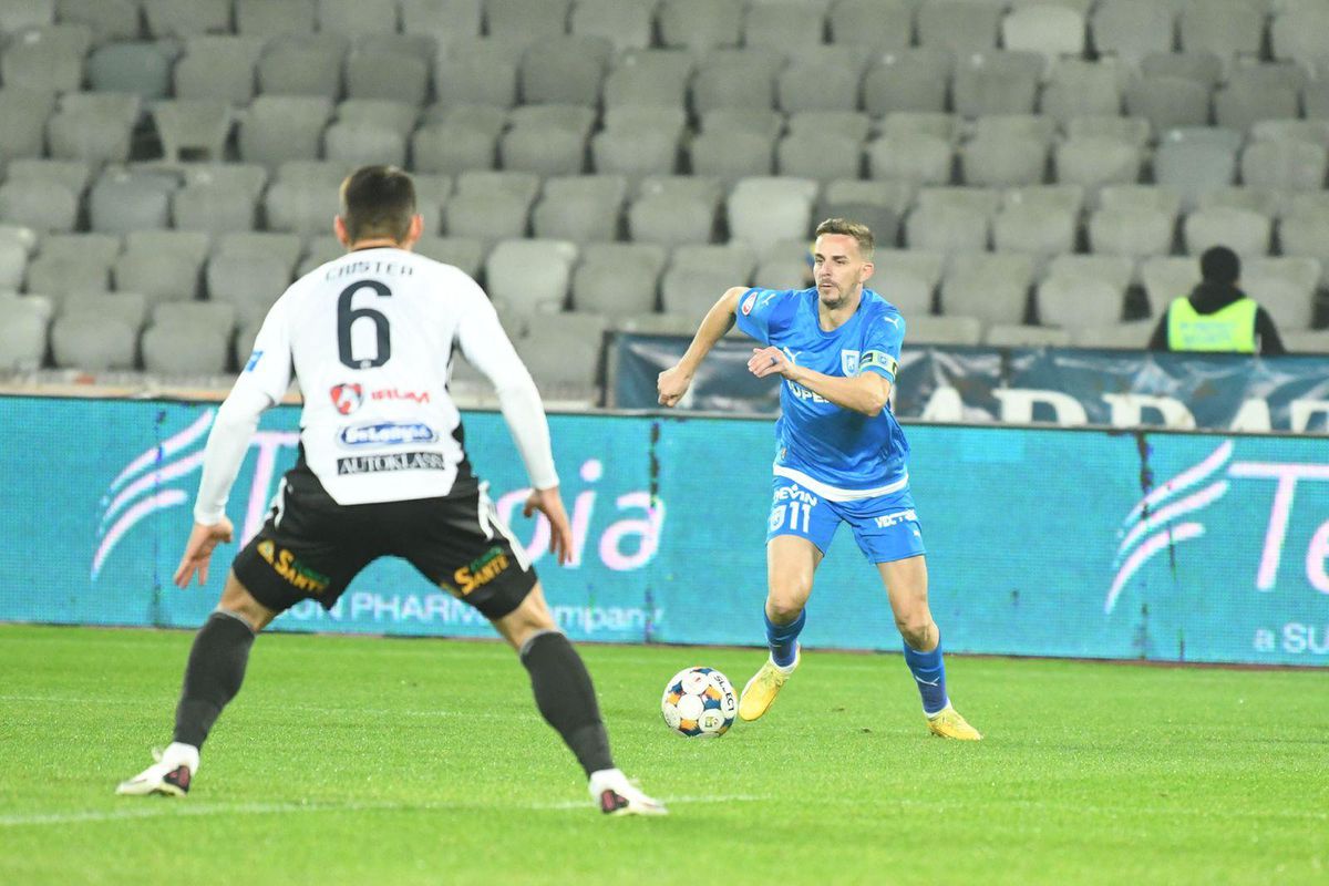 U Cluj - Universitatea Craiova, 1 decembrie 2025