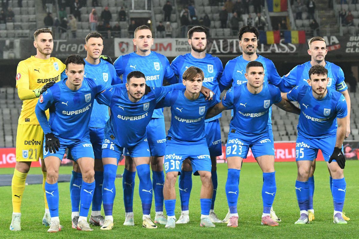 U Cluj - Universitatea Craiova, 1 decembrie 2025