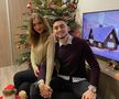 Un fotbalist al Rapidului și-a cerut iubita de soție în noaptea de Revelion: „Cel mai frumos DA din viața mea!”