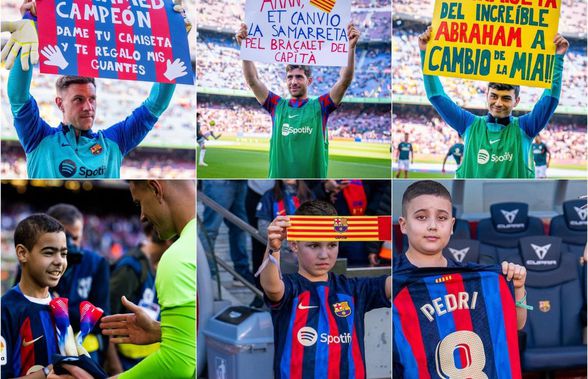 Inițiativă minunată a catalanilor! Ce au făcut jucătorii Barcelonei pentru copiii bolnavi