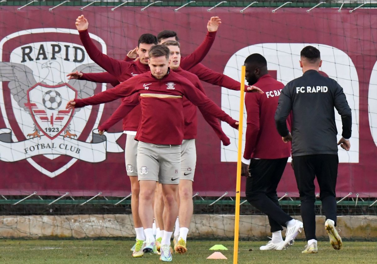 Rapid, prima echipă din Liga 1 care s-a reunit în 2023 » Dan Șucu, discuție tête-à-tête cu Adrian Mutu