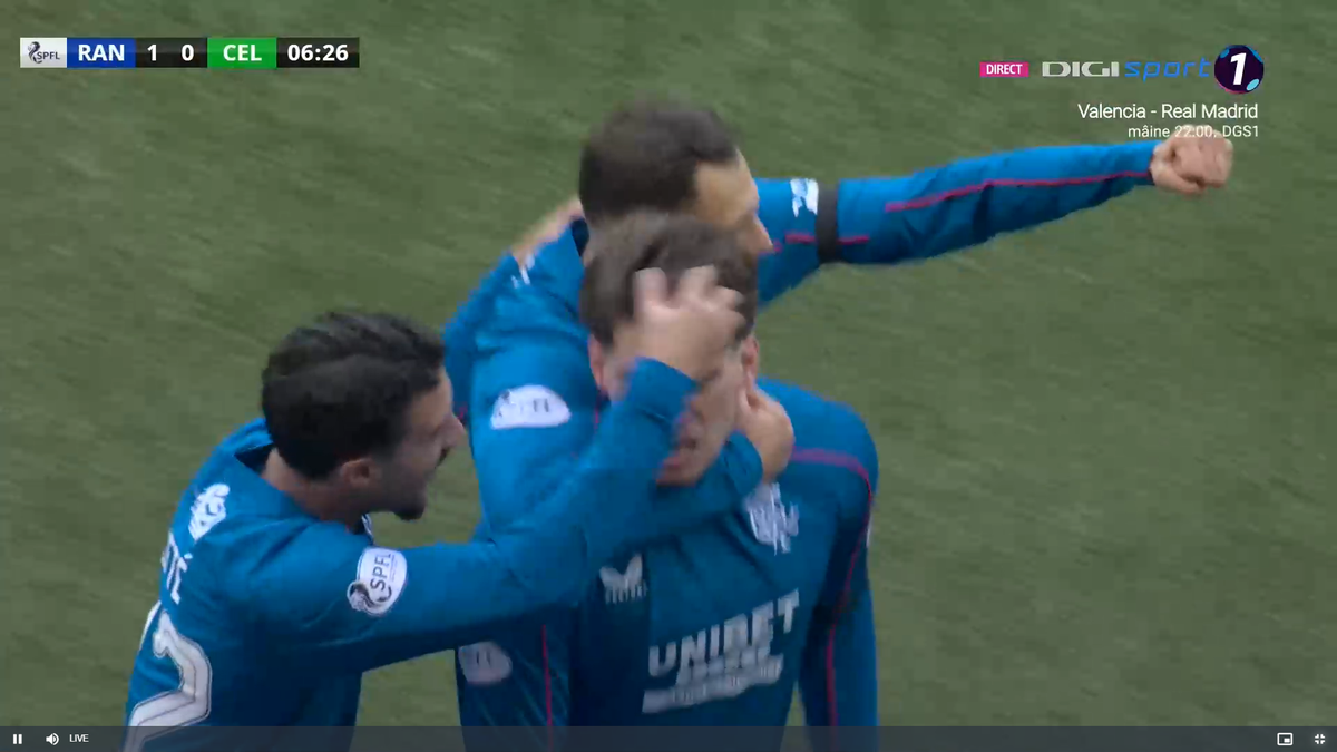 Prima reacție a lui Ianis Hagi, după ce Rangers a pulverizat-o pe Celtic » Marea dorință a românului