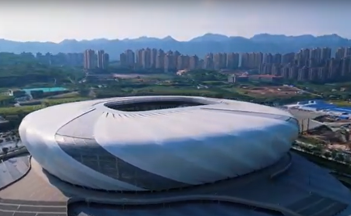 Cum arată Longxing Football Stadium, arena din Chongqing