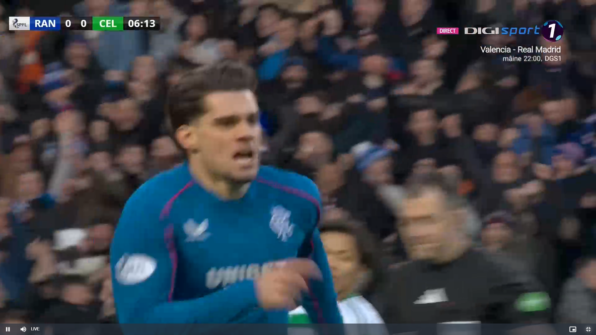 Prima reacție a lui Ianis Hagi, după ce Rangers a pulverizat-o pe Celtic » Marea dorință a românului