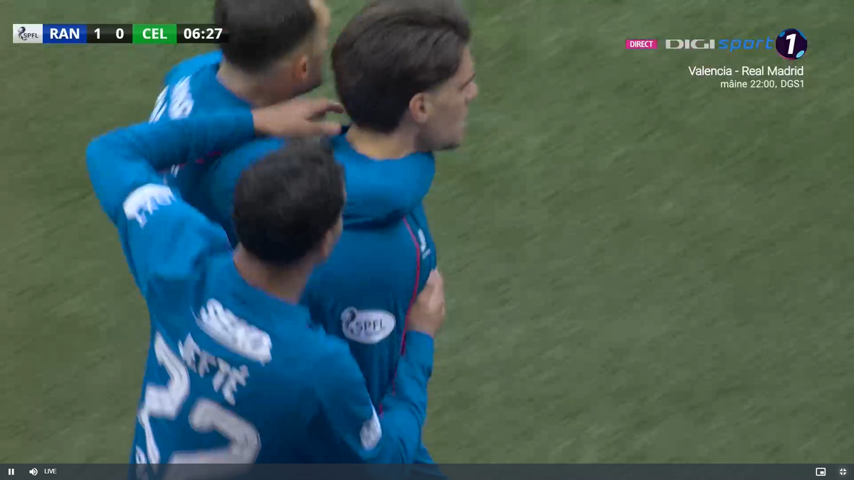 Ianis Hagi, superstar în Rangers - Celtic » Rezultat năucitor în derby-ul Scoției! Statisticienii au avut mult de lucru