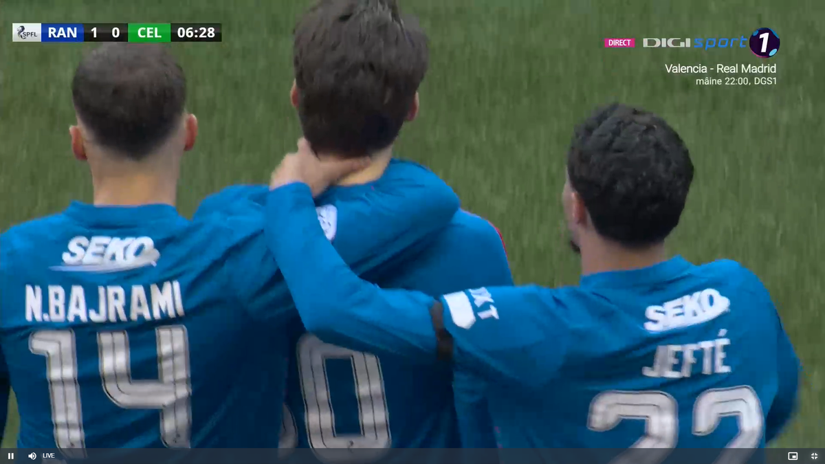 Prima reacție a lui Ianis Hagi, după ce Rangers a pulverizat-o pe Celtic » Marea dorință a românului