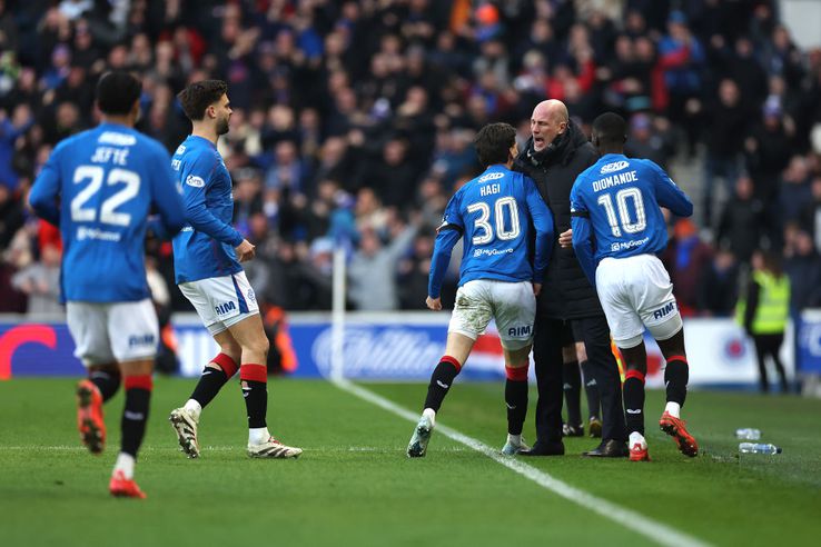 Rangers - Celtic, derby cu Ianis Hagi pe 2 ianuarie 2024 / FOTO: GettyImages