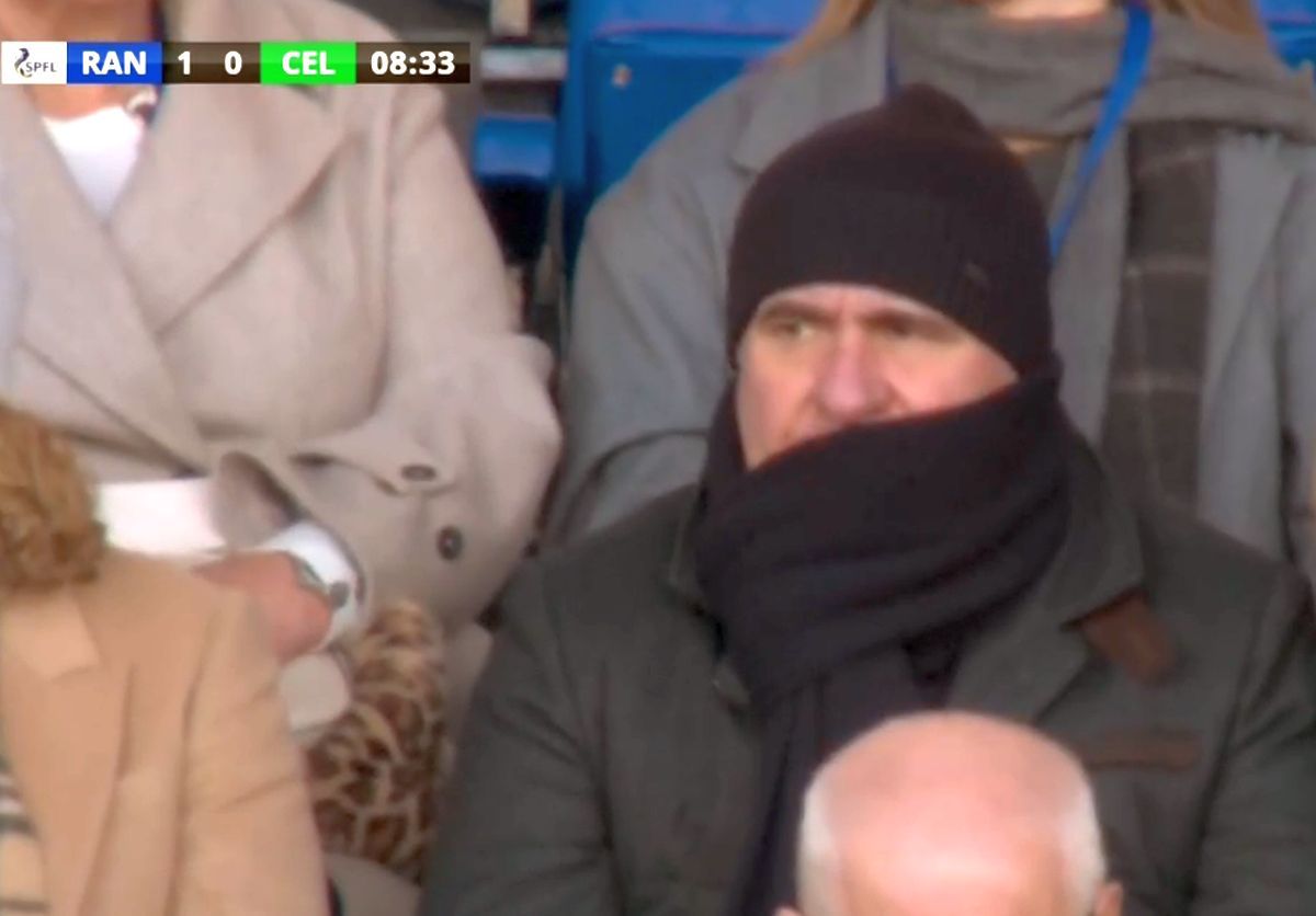 Toate camerele pe „Rege” » Gică Hagi, pe Ibrox pentru a-și urmări fiul în derby