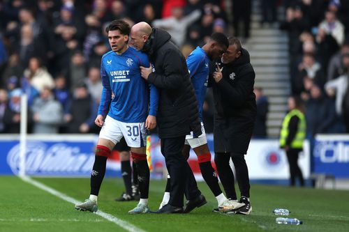 Rangers - Celtic, derby cu Ianis Hagi pe 2 ianuarie 2024 / FOTO: GettyImages