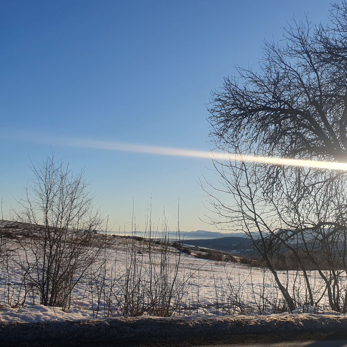 Zăpadă în Bulgaria, senin în Turcia