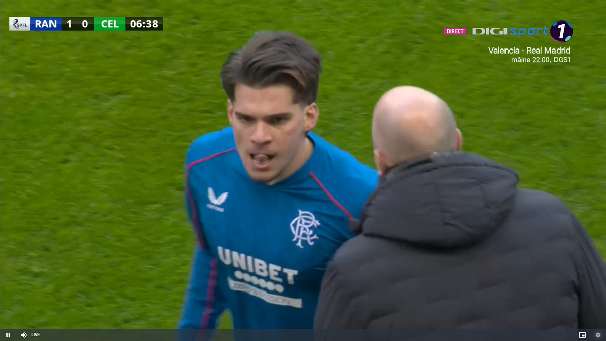 Prima reacție a lui Ianis Hagi, după ce Rangers a pulverizat-o pe Celtic » Marea dorință a românului