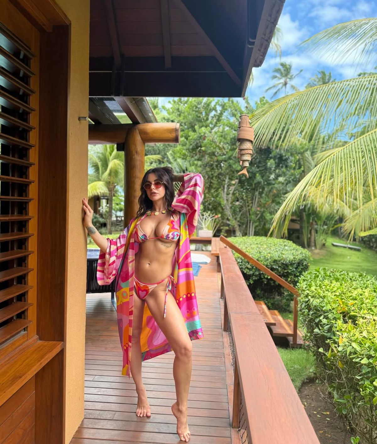 Natalia Mateuț, apariție incendiară într-o destinație exotică: „Cel mai bun loc de pe Pământ”