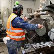 Fabricare pietre de curling la Kays Curling, în Mauchline Foto: Imago Images