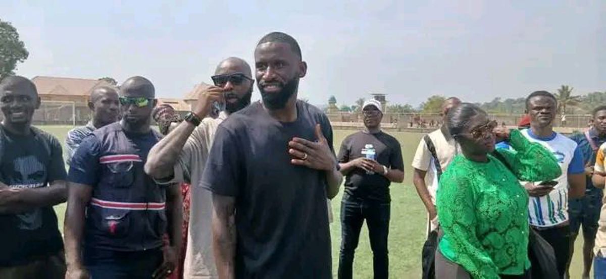 Antonio Rudiger, vizită umanitară în Sierra Leone: „Asta contează cu adevărat în viață”