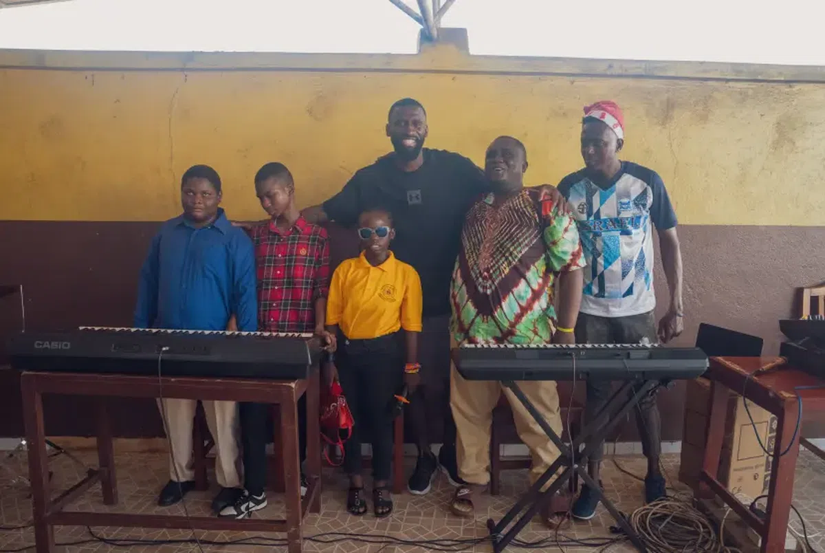 Antonio Rudiger, vizită umanitară în Sierra Leone: „Asta contează cu adevărat în viață”