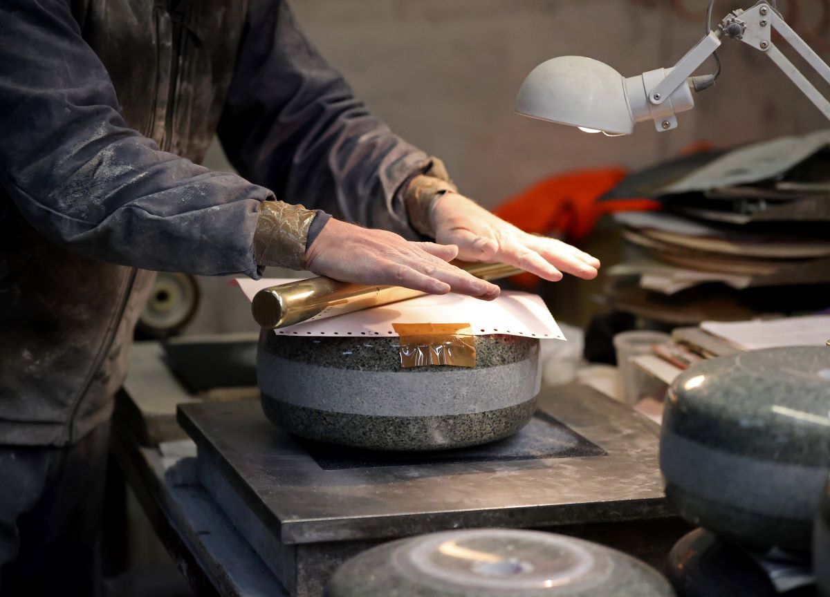 Fabricare pietre curling Jocurile Olimpice