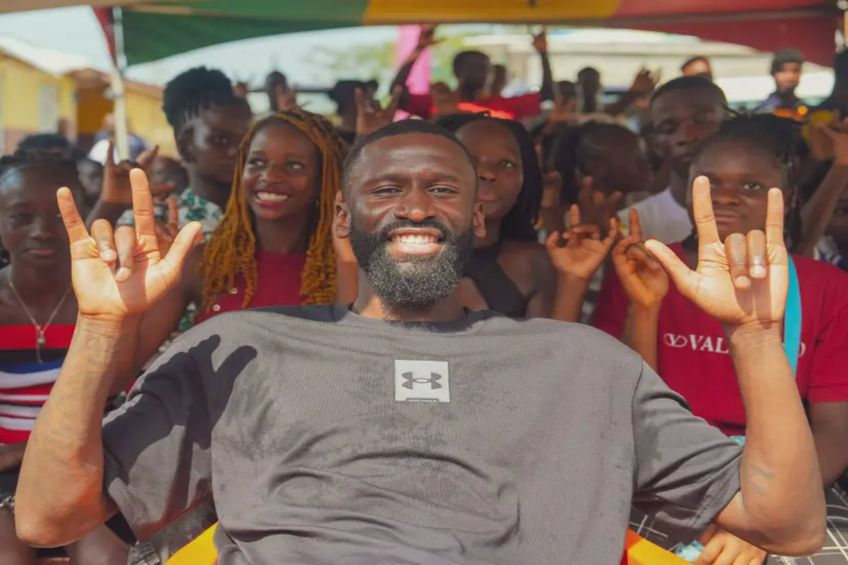 Anotnio Rudiger, vizită umanitară în Sierra Leone: „Asta contează cu adevărat în viață”