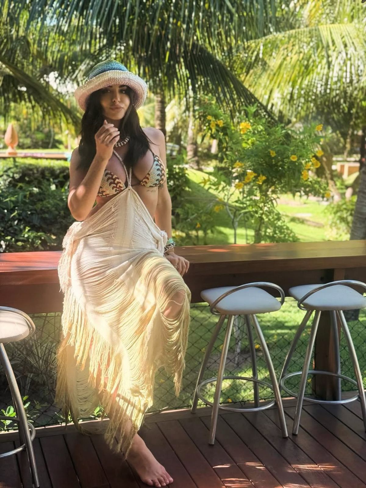 Natalia Mateuț, apariție incendiară într-o destinație exotică: „Cel mai bun loc de pe Pământ”