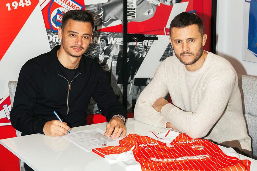 Fail la prezentarea noului transfer al lui Dinamo: „Află în aplicație”, dar aplicația nu funcționa!