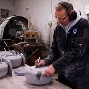 Fabricare pietre de curling la Kays Curling, în Mauchline Foto: Imago Images