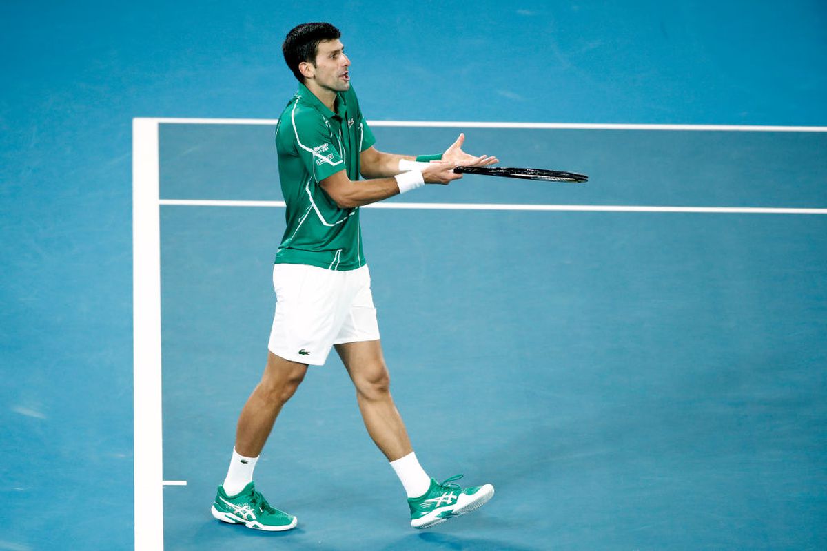 NOVAK DJOKOVIC - DOMINIC THIEM // VIDEO + FOTO Momentul care a rupt finala Australian Open: Djokovic, scos din sărite de arbitru: „Bravo, omule, tocmai ai devenit celebru”