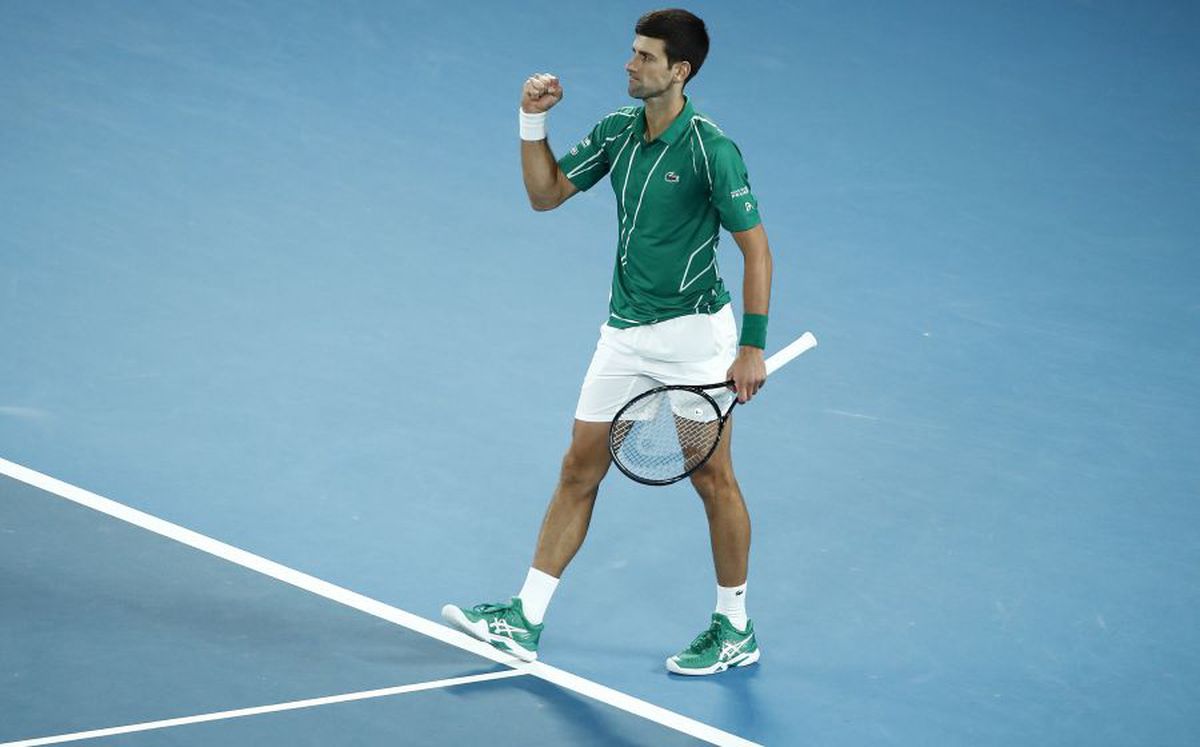 Novak Djokovic - Dominic Thiem 6-4, 4-6, 2-6, 6-3, 6-4 // VIDEO + FOTO Rege la Melbourne! Djokovic revine magistral în fața lui Thiem și continuă lupta cu recordurile