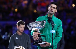 NOVAK DJOKOVIC - DOMINIC THIEM 6-4, 4-6, 2-6, 6-3, 6-4 // VIDEO Nole și Domi, discursuri similare: „Spre asta trebuie să ne îndreptăm atenția”