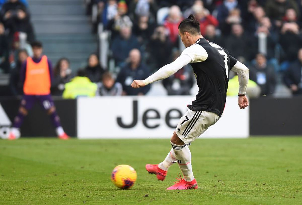 JUVENTUS - FIORENTINA // VIDEO + FOTO Cristiano Ronaldo, mașină de goluri: 9 meciuri la rând în care a punctat!