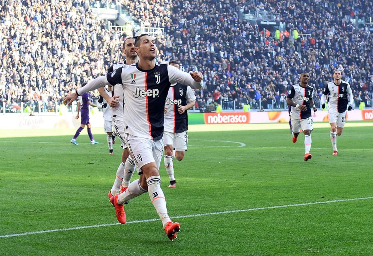 JUVENTUS - FIORENTINA // VIDEO + FOTO Cristiano Ronaldo, mașină de goluri: 9 meciuri la rând în care a punctat!