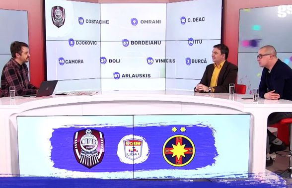 Derby în Gruia. Analizăm CFR Cluj - FCSB, la GSP Live, de la 19:30