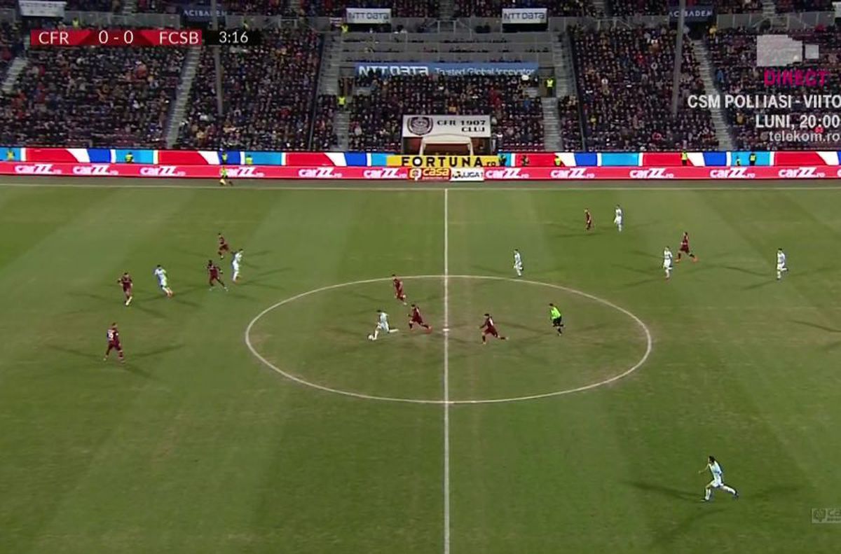 CFR CLUJ - FCSB // Gazon dezastruos la derby-ul Ligii 1