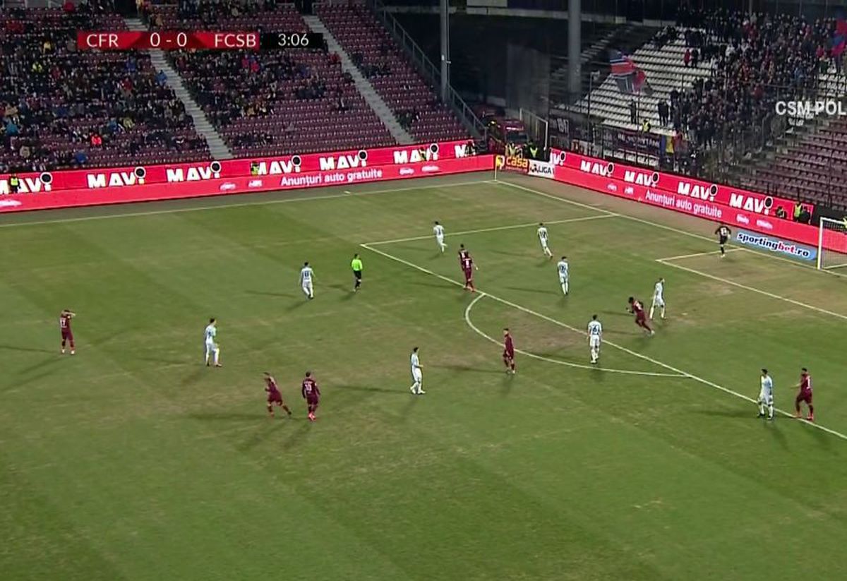 CFR CLUJ - FCSB // FOTO Teren de județeană la derby! Care sunt zonele cele mai afectate