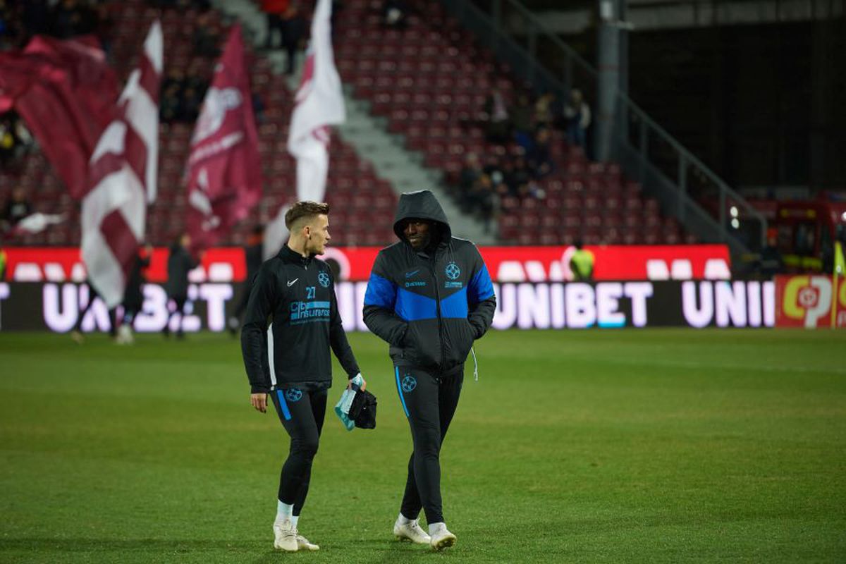 CFR CLUJ - FCSB. Pierdere importantă pentru Vintilă: un jucător de bază s-a rupt și ratează derby-ul + soluția găsită de Becali