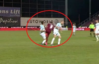 CFR CLUJ - FCSB // Billel Omrani, intrare GROAZNICĂ la Marko Momcilovic » Reacția lui Istvan Kovacs