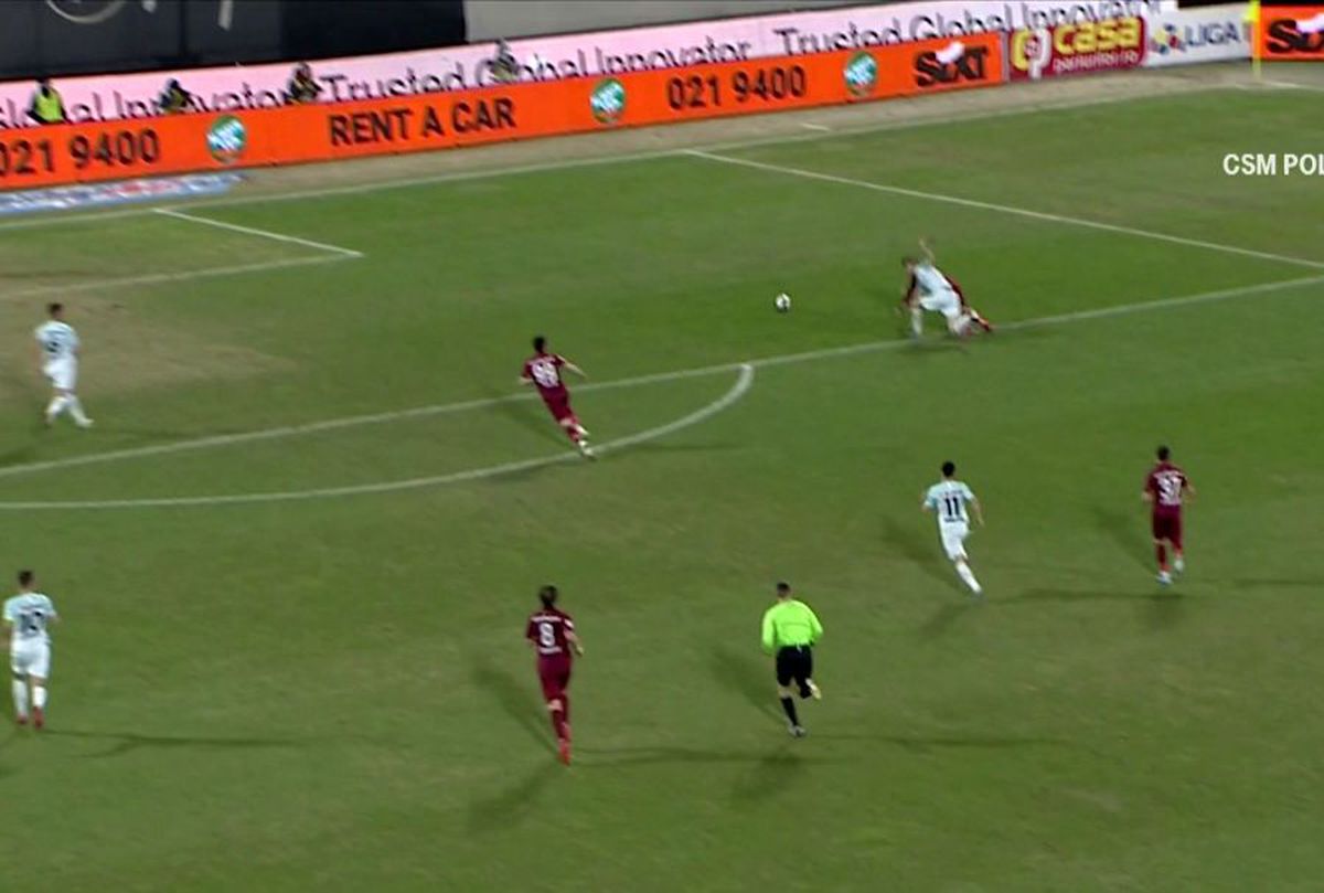 CFR CLUJ - FCSB // FOTO Bogdan Planic a văzut ROȘU direct, după o greșeală majoră a lui Nedelcu! Faza s-a terminat cu gol