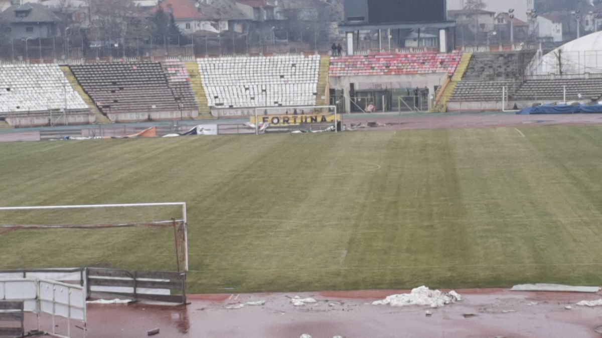 VIDEO Imagini dezolante din „Ștefan cel Mare”! Cum arată stadionul și gazonul înainte de Dinamo - FCSB