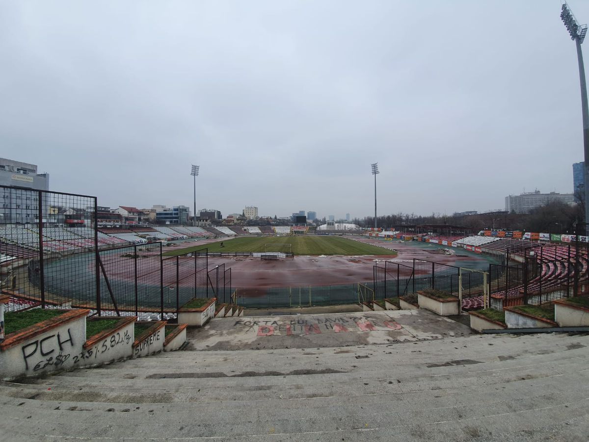 VIDEO Imagini dezolante din „Ștefan cel Mare”! Cum arată stadionul și gazonul înainte de Dinamo - FCSB