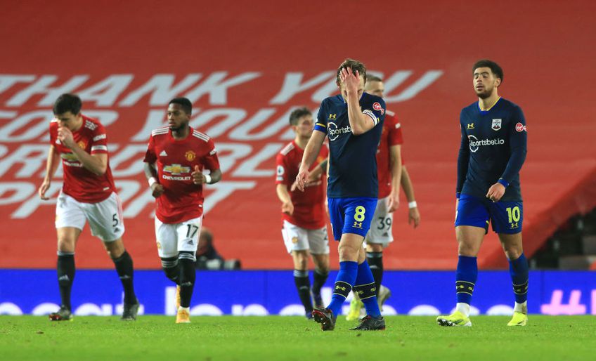 Manchester United a reușit scorul sezonului în Premier League, 9-0 în fața lui Southampton.