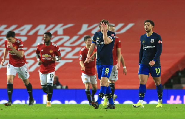 Rezultat năucitor în Premier League! Manchester United a marcat 9 goluri în poarta lui Southampton
