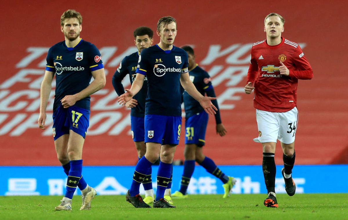 Rezultat năucitor în Premier League! Manchester United a marcat 9 goluri în poarta lui Southampton