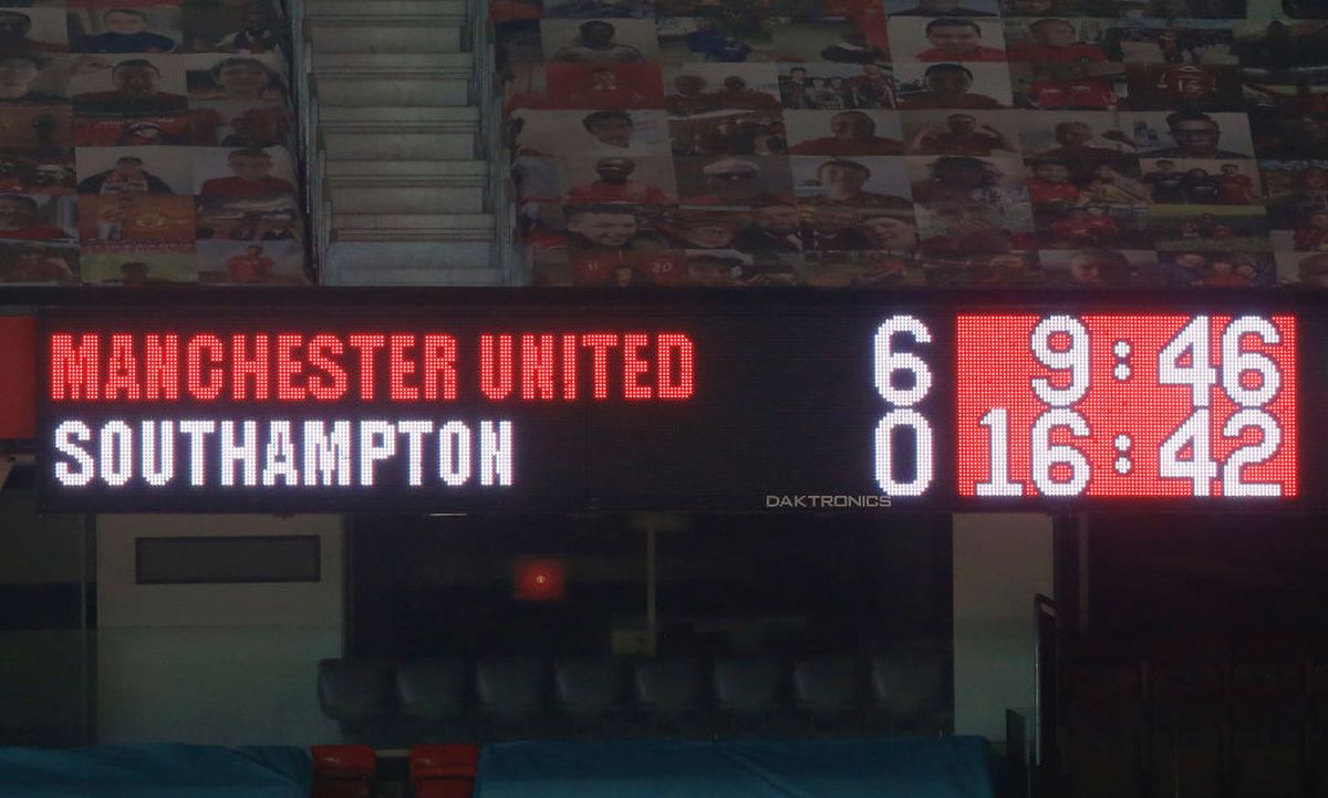 Manchester United - Southampton 9-0