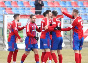CSA Steaua, spectacol în amicalul cu Jiul Petroșani! Fiul lui Narcis Răducan a marcat pentru „militari”