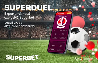 Descoperă SuperDuel! Bucură-te cu prietenii tăi de noua experiență exclusivă Superbet!