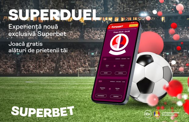 Descoperă SuperDuel! Bucură-te cu prietenii tăi de noua experiență exclusivă Superbet!