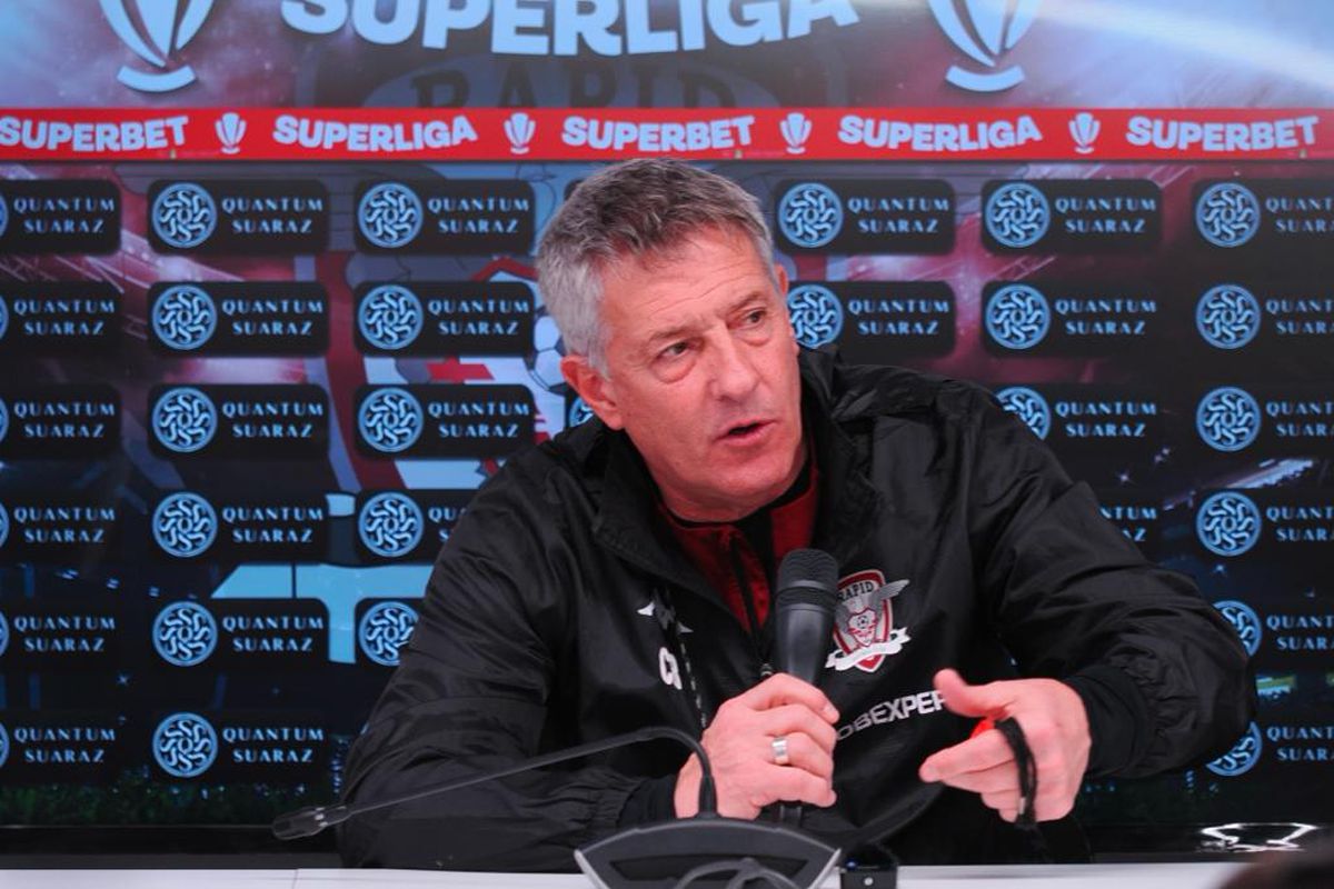 Rapid, conferință de presă 2 februarie. Cristiano Bergodi și Damjan Djokovic