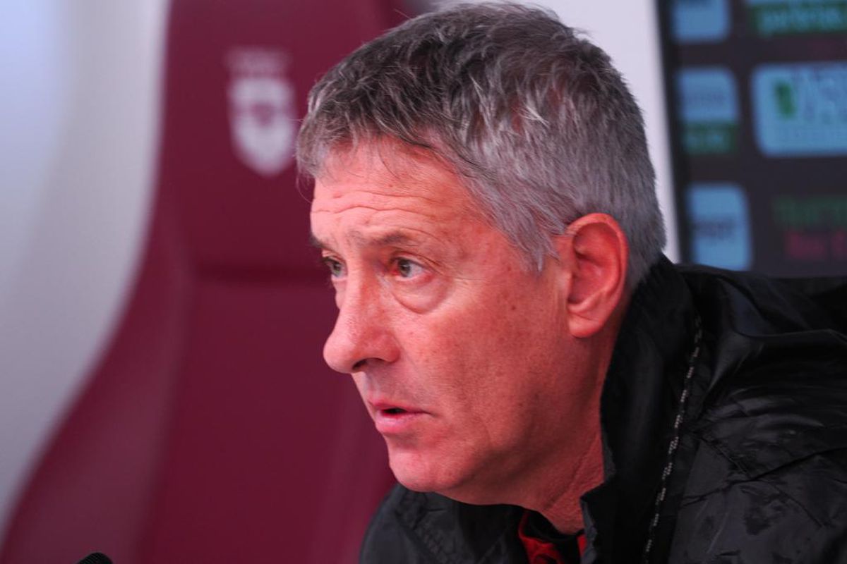 Moment neașteptat în conferința Rapidului » Bergodi și-a prezentat scuzele în numele elevului său: „Nu e corect!”